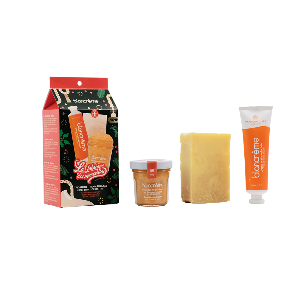 Trio mains - Pamplemousse