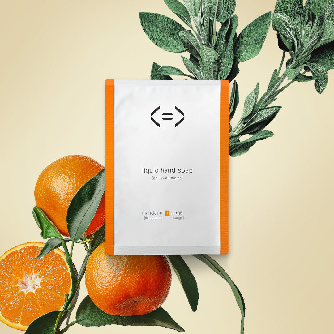 Gel lavant mains [mandarine + sauge]