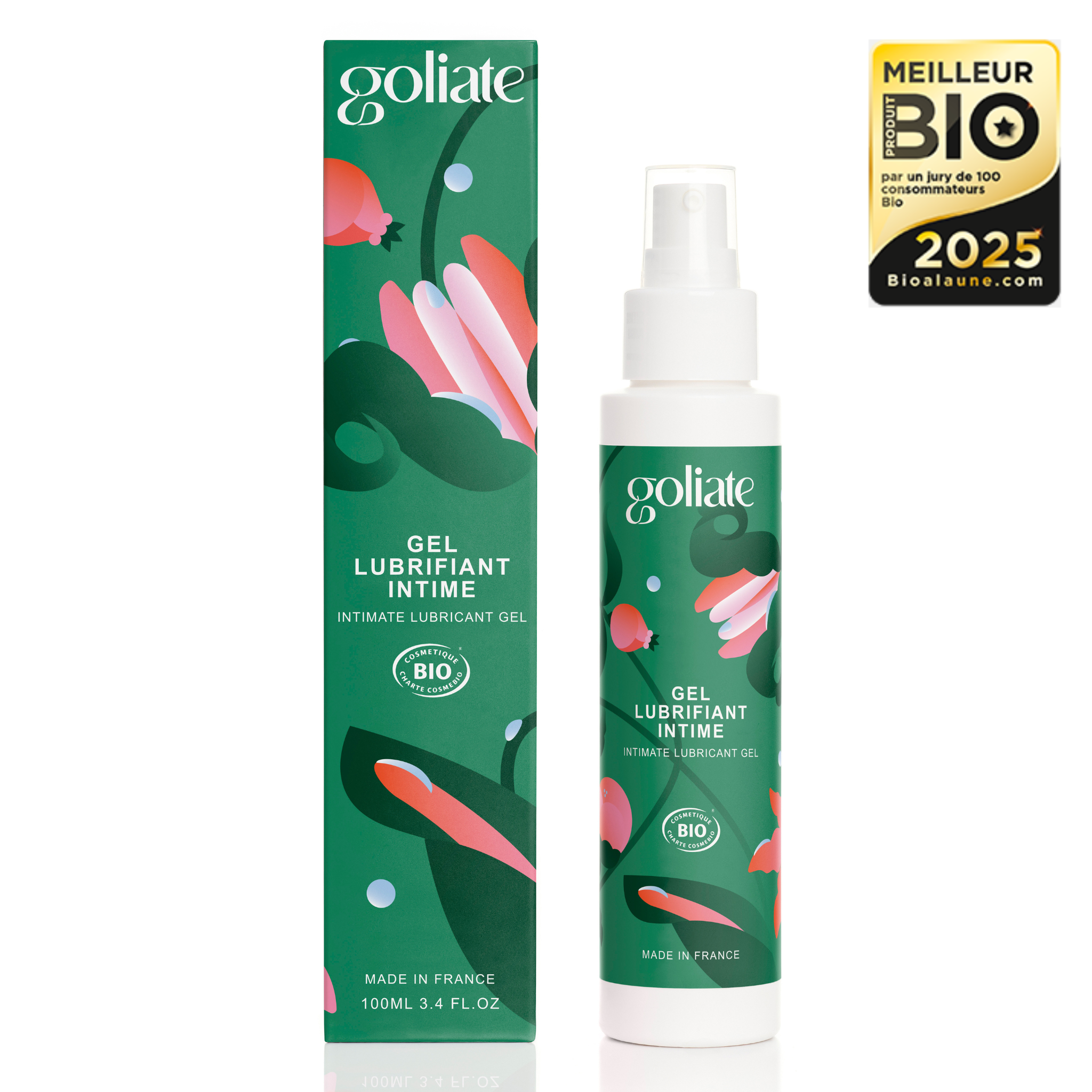 Gel lubrifiant intime - longue durée - naturel & certifié Bio