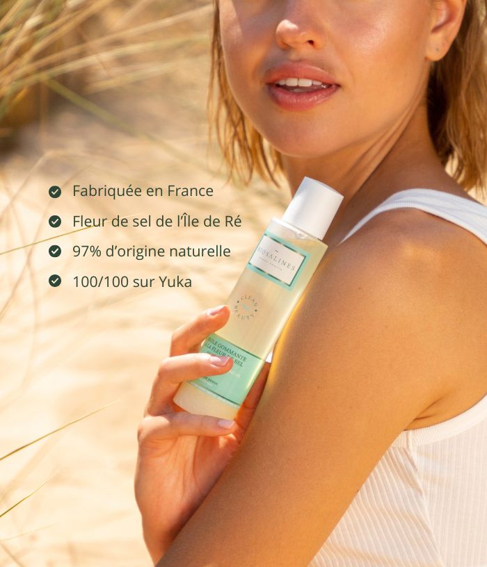 Huile gommante à la fleur de sel de l’Ile de Ré
