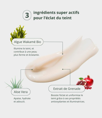 Crème de Beauté à l'Algue Wakamé