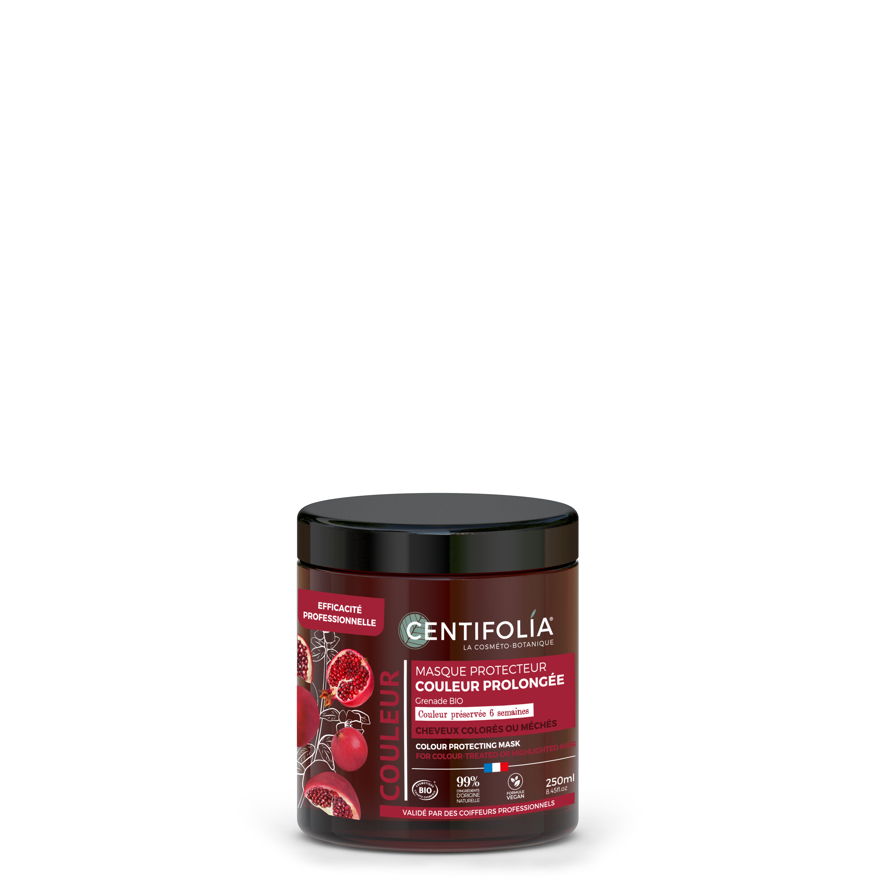Masque protecteur couleur prolongée