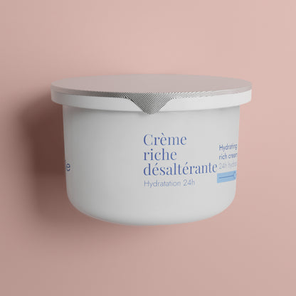 Crème riche désaltérante recharge 50ml