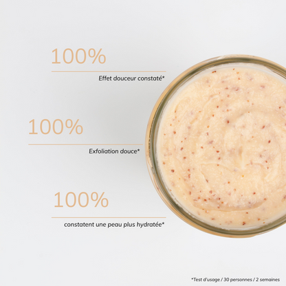 Gommage corps lissant - Mangue & Noix d'argan