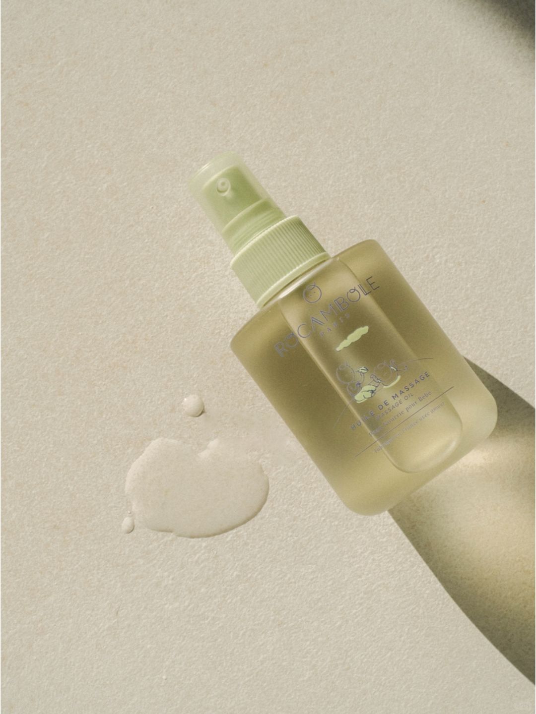Huile de massage