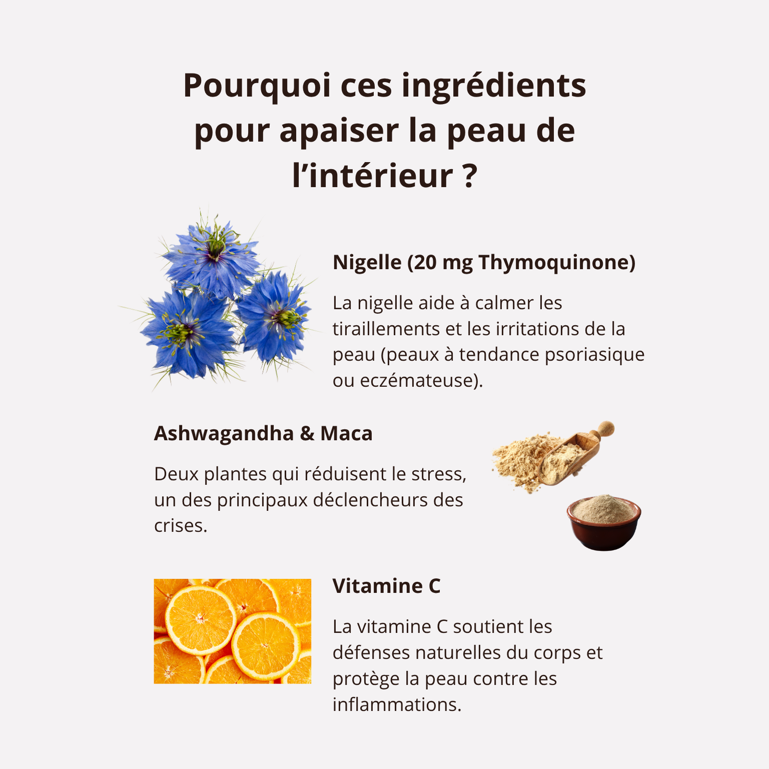Santé de la peau - Nigelle titrée en Thymoquinone