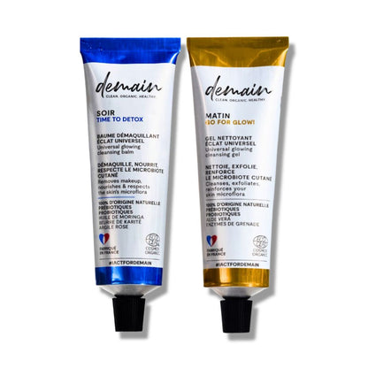 COFFRET ROUTINE DOUBLE NETTOYAGE