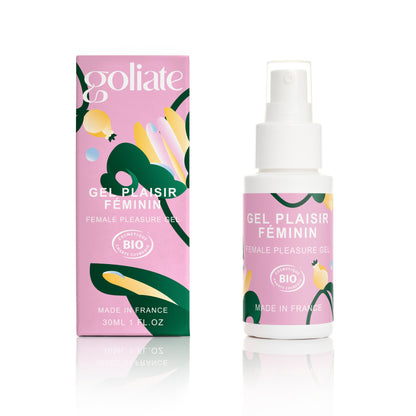 Feminine pleasure gel - hot/cold effect - natural &amp; certified organic