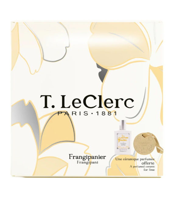 Coffret Parfum et Céramique - Frangipanier