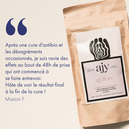 AJYFLORE - Probiotiques Flore vaginale