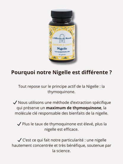 Énergie & Santé - Nigelle et Vitamine C, D - Cure de 2 mois