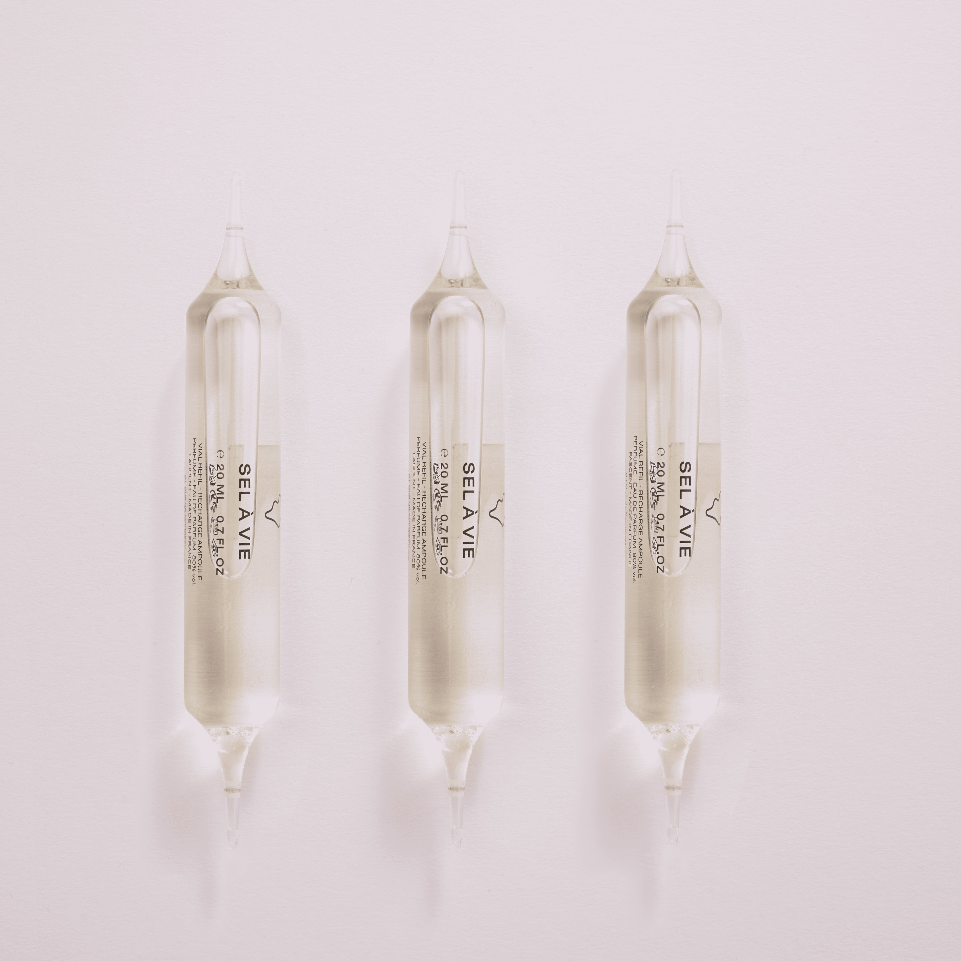 RECHARGES AMPOULES SEL À VIE