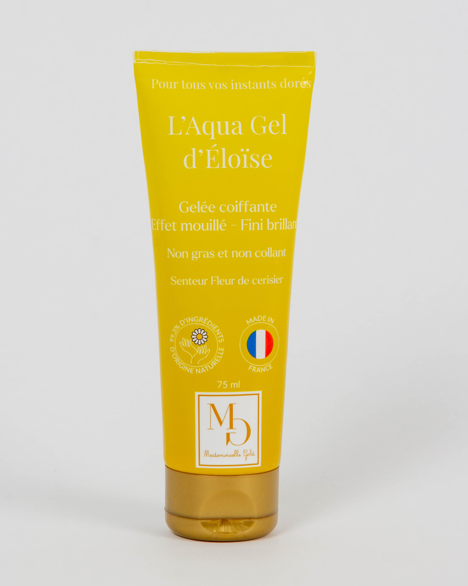 Gelée coiffante effet mouillé