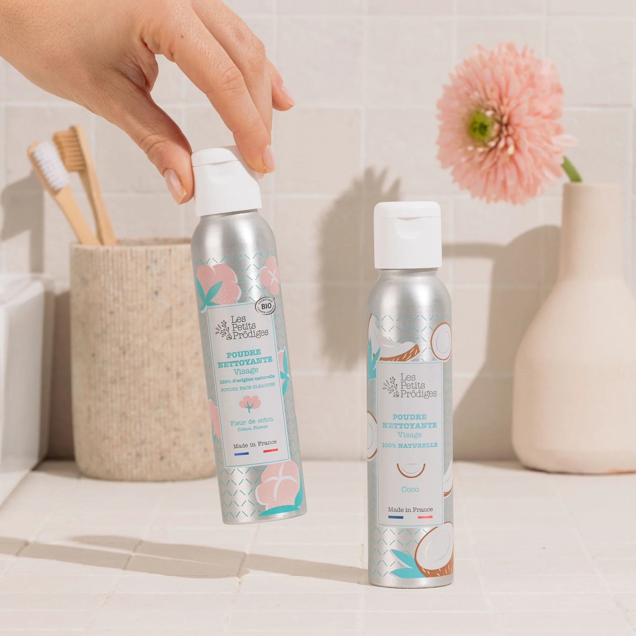 La Poudre Nettoyante, Visage Fleur de Coton