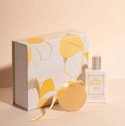 Coffret Parfum et Céramique - Frangipanier