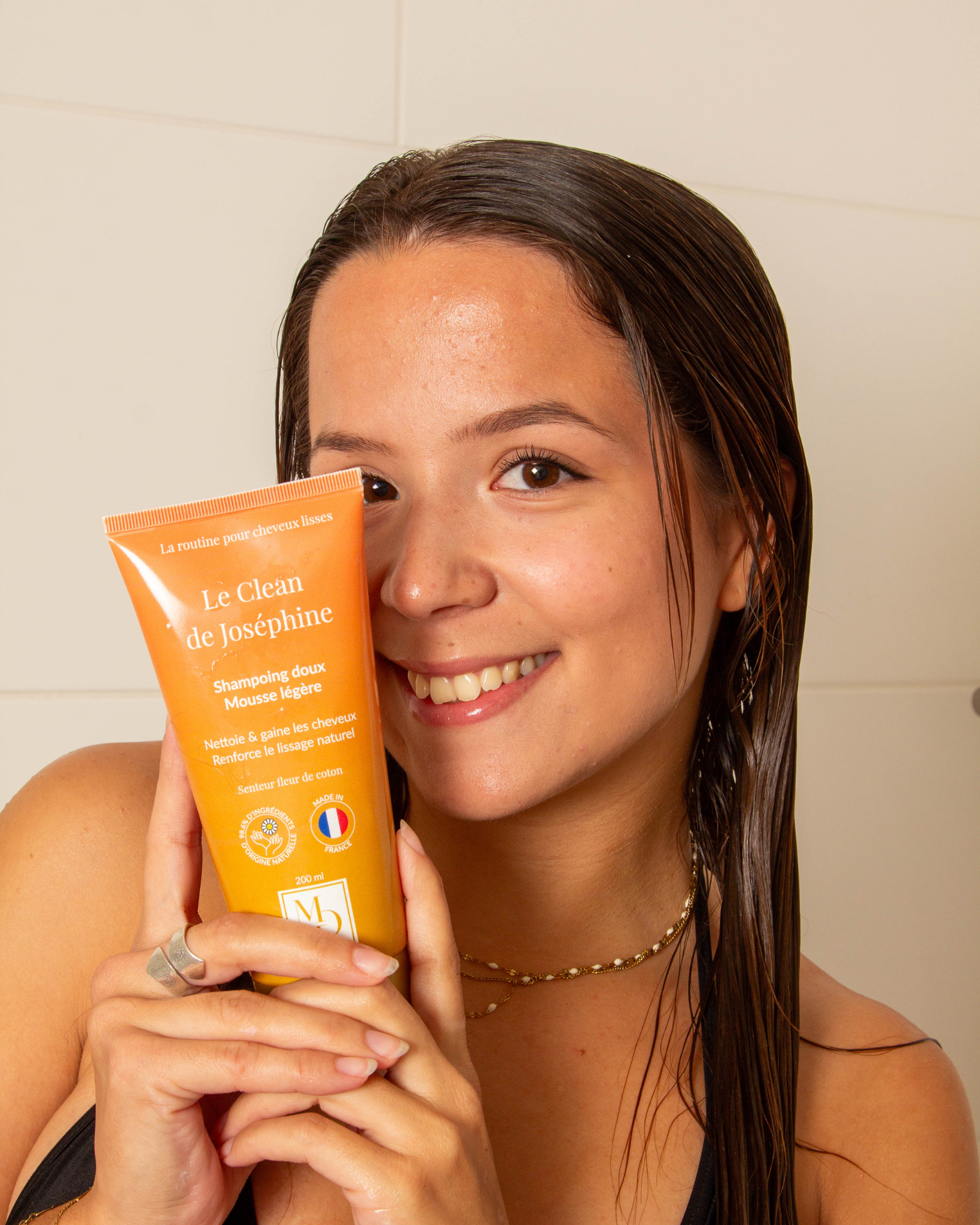 Shampoing doux gainant