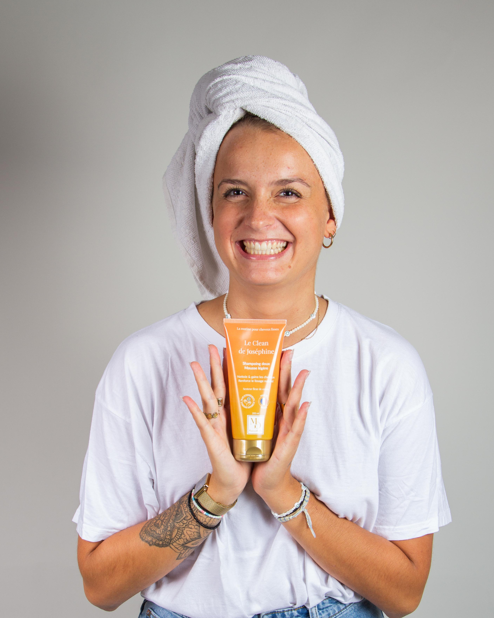 Shampoing doux gainant