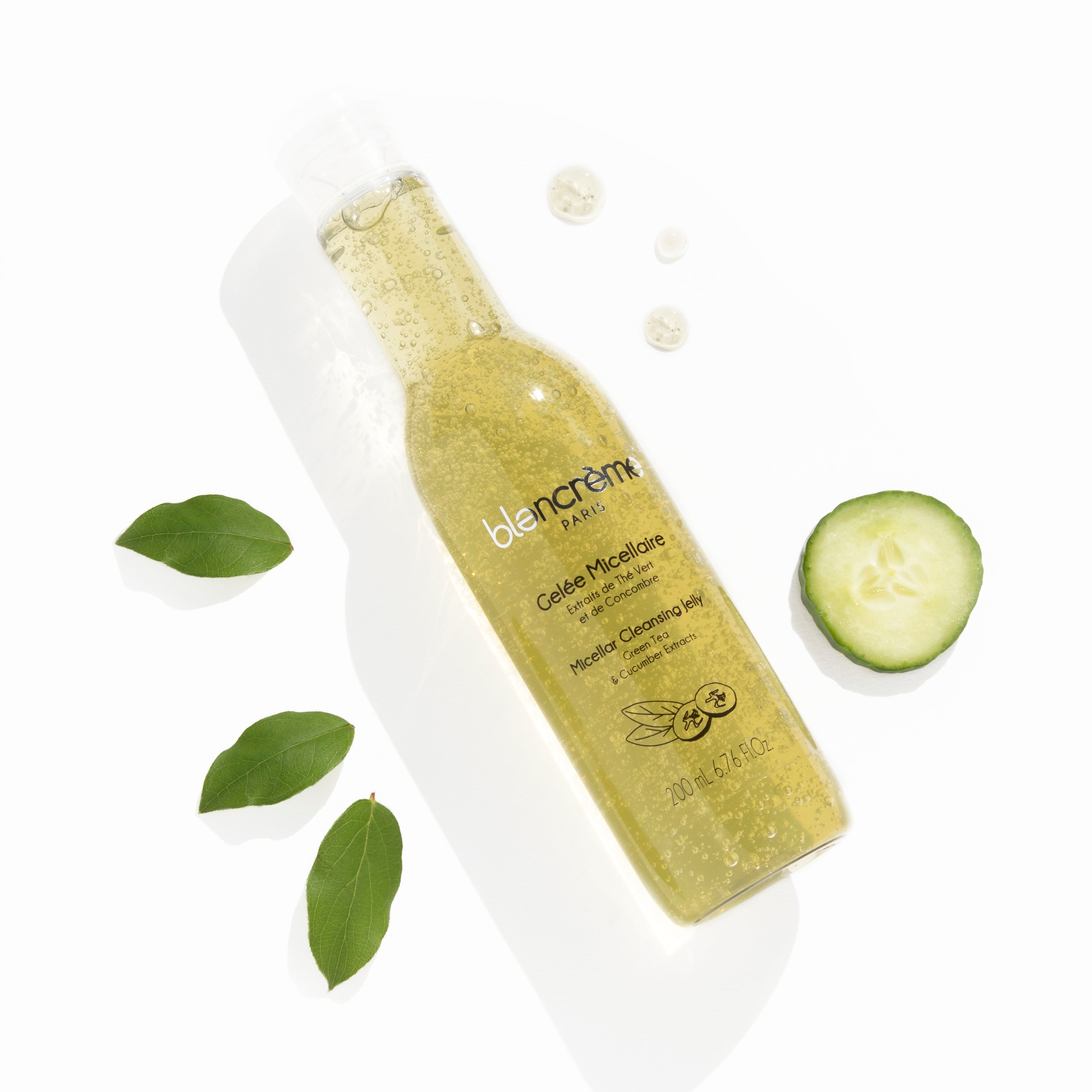 Gelée micellaire Thé vert & concombre