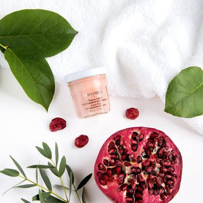 Masque visage sorbet Grenade & cranberry