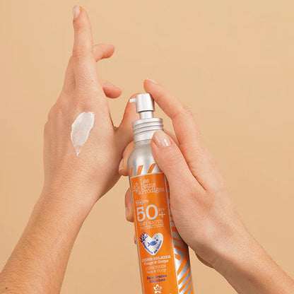 Crème Solaire clean sans trace blanche très haute protection 