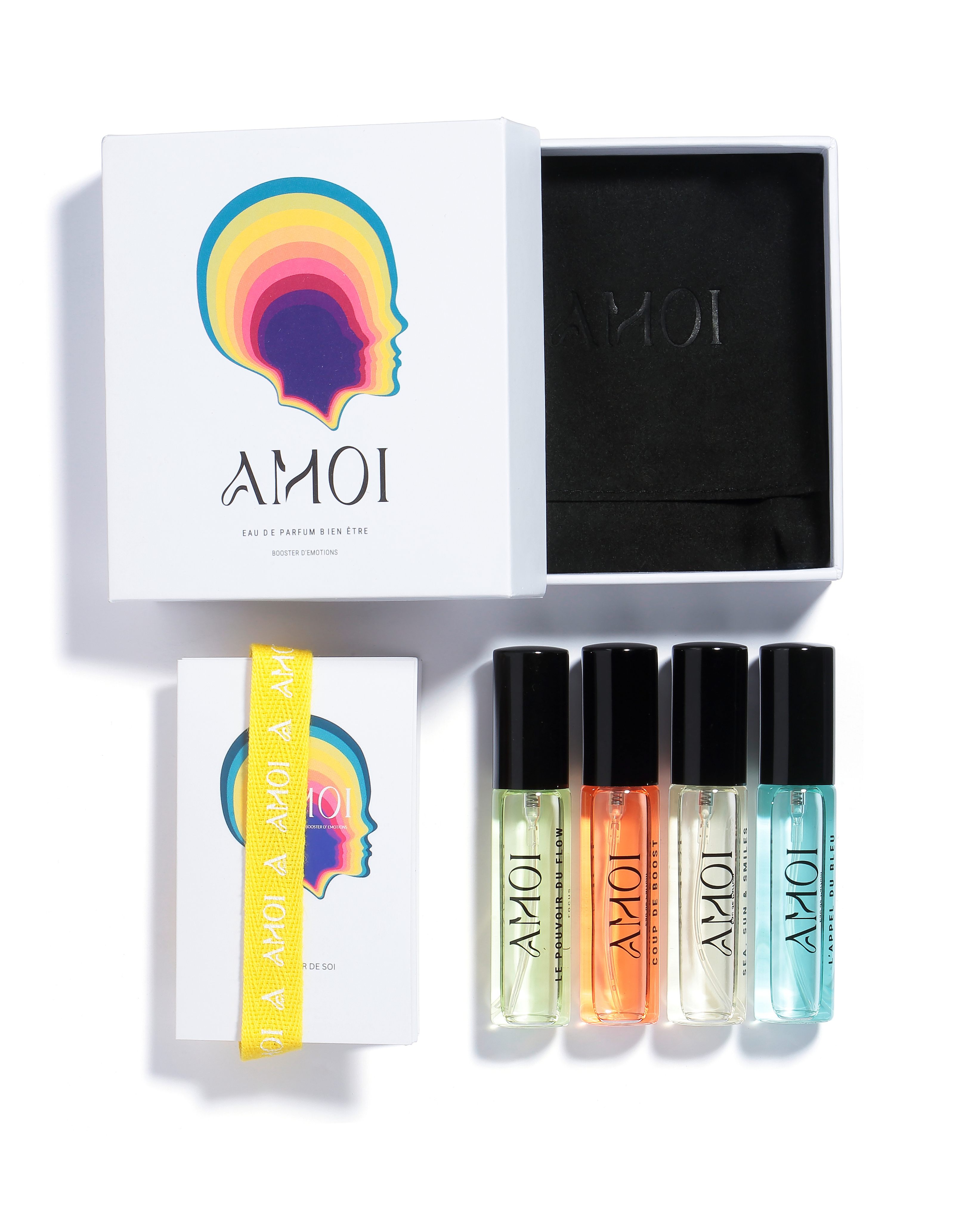 Coffret découverte 4X10 ML - Relax - Concentration - Joie - Energie