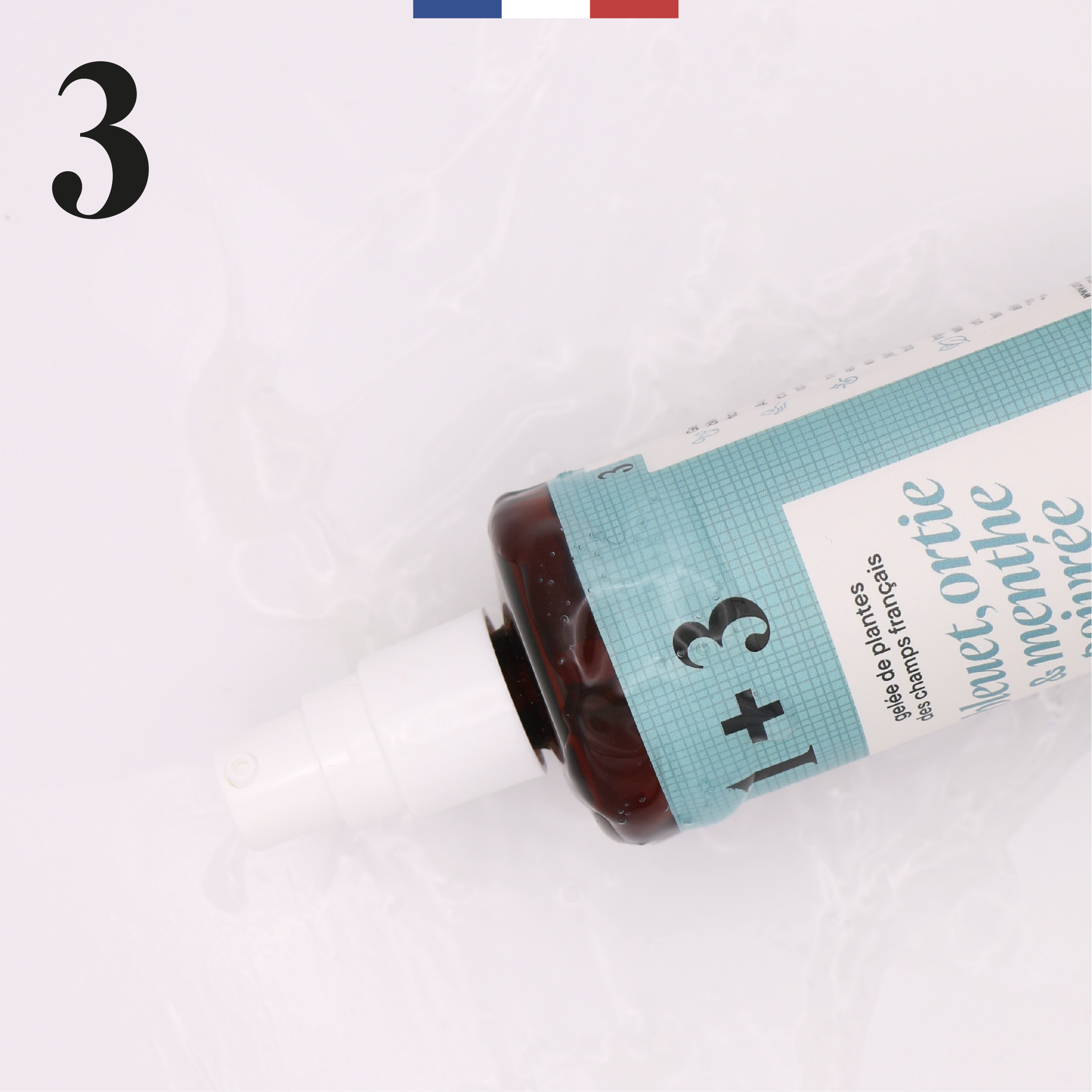 Gelée de bleuet, ortie & menthe poivrée