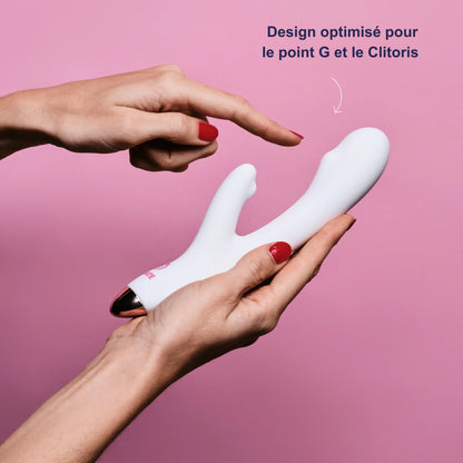 meilleur vibromasseur rabbit clitoris sextoy chauffant Goliate myPleasure Plus efficace