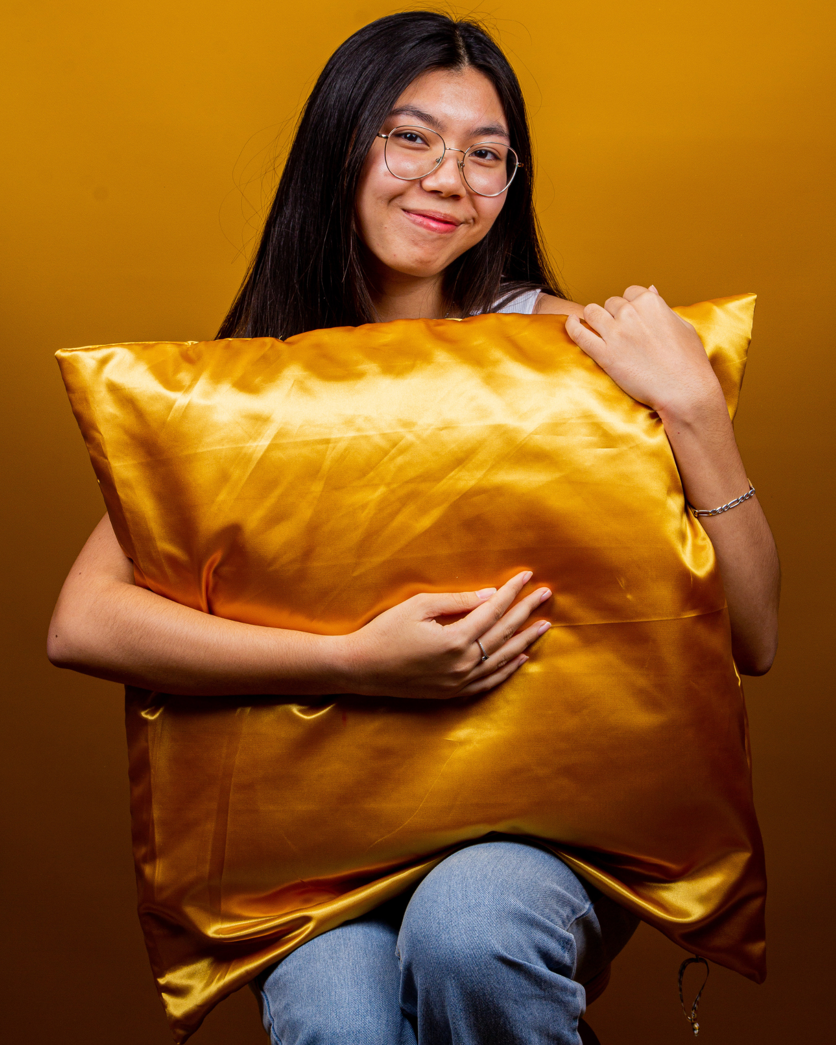 Taie d'oreiller en satin