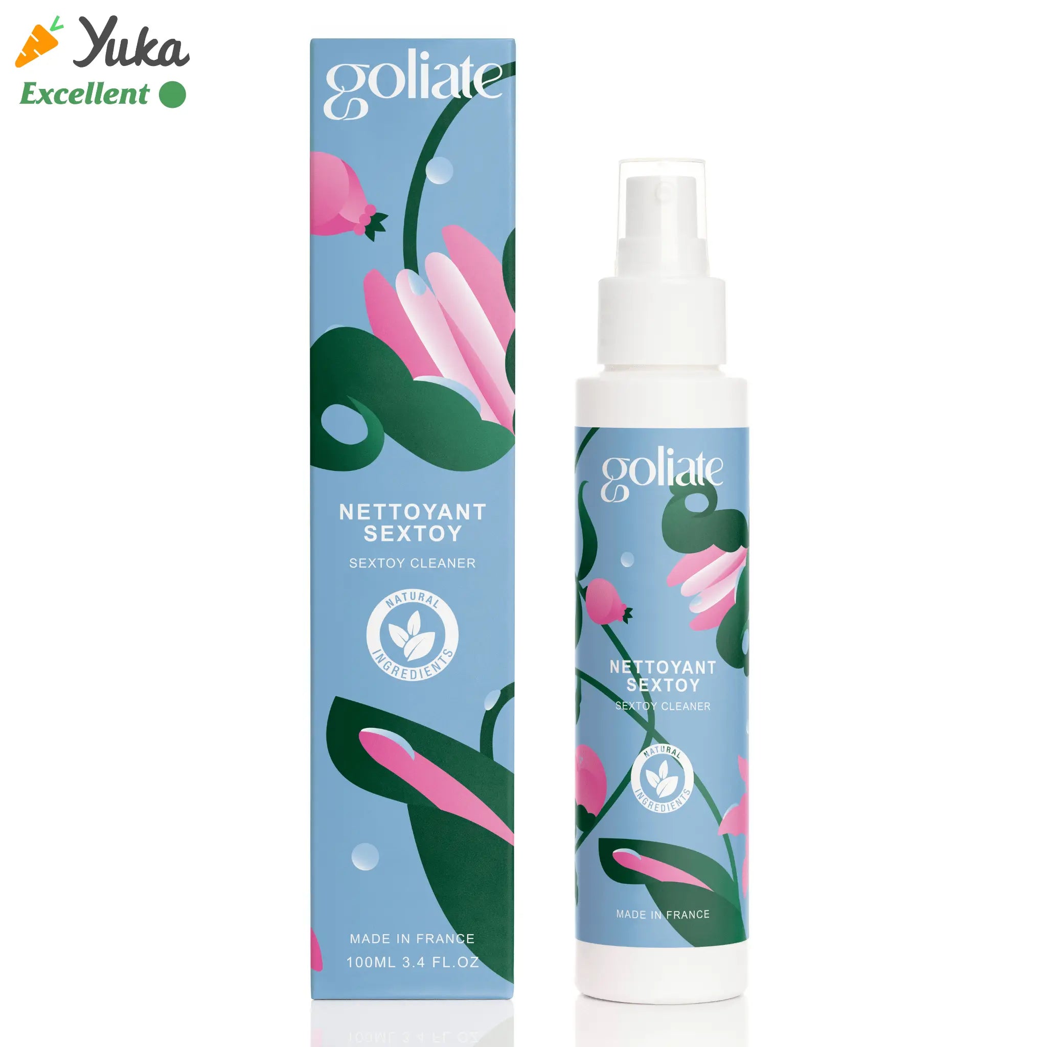 nettoyant sextoy naturel bio pas cher Goliate simple efficace