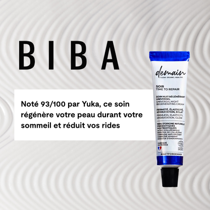 Crème de nuit régénérante prébiotique