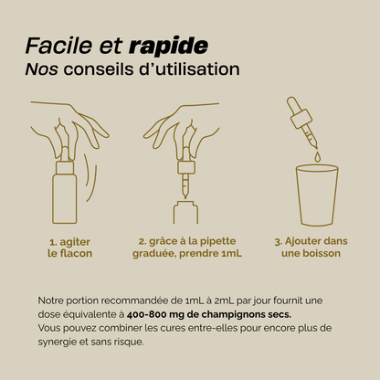 Pack Sérénité. 3 fioles