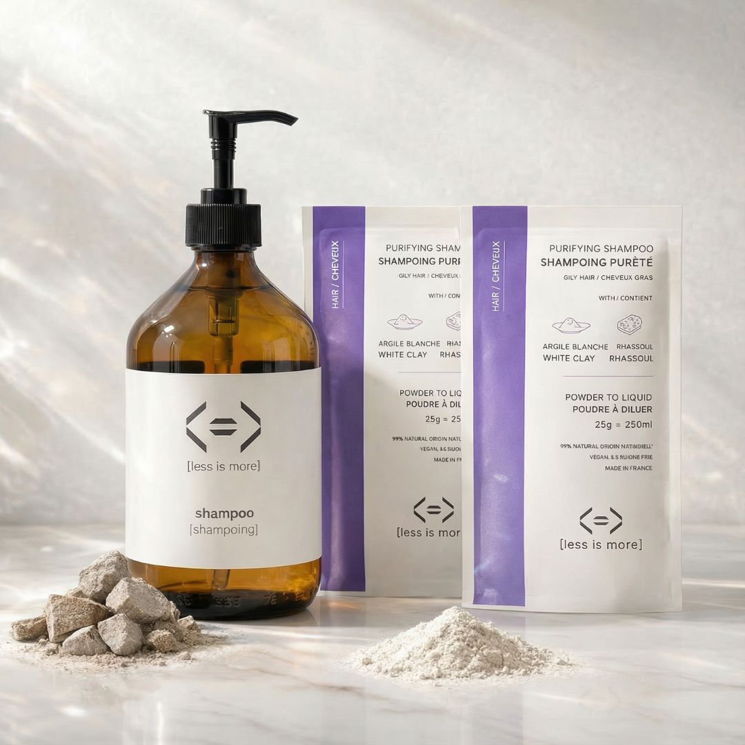 coffret prestige - shampoing pureté 500 ml [argile blanche + rhassoul]
