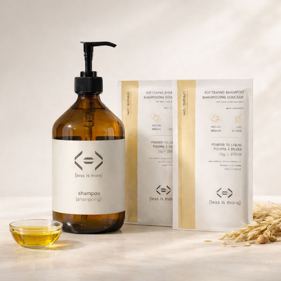 coffret prestige - shampooing douceur 500 ml [argan+ avoine]