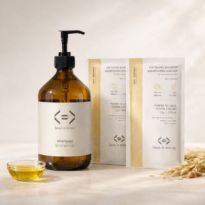 coffret prestige - shampooing douceur 500 ml [argan+ avoine]
