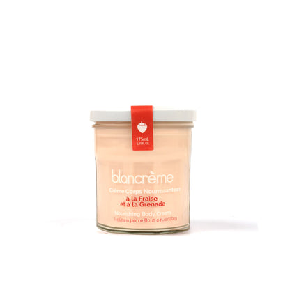 Crème corps nourrissante - Fraise & Grenade