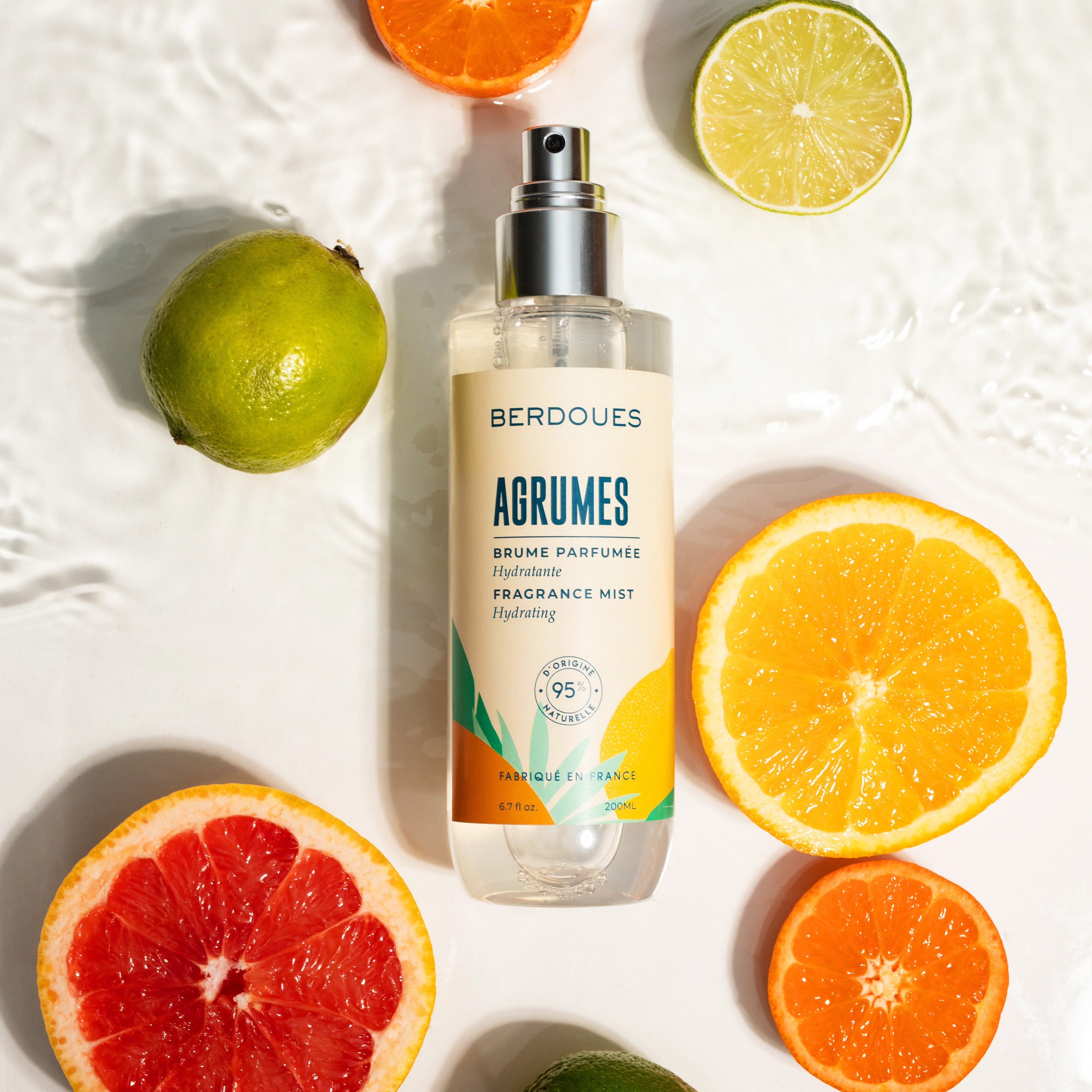 Brume parfumée hydratante Agrumes
