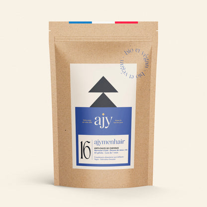 AJYMENHAIR - Chute de cheveux Homme - Compléments alimentaires - Cheveux