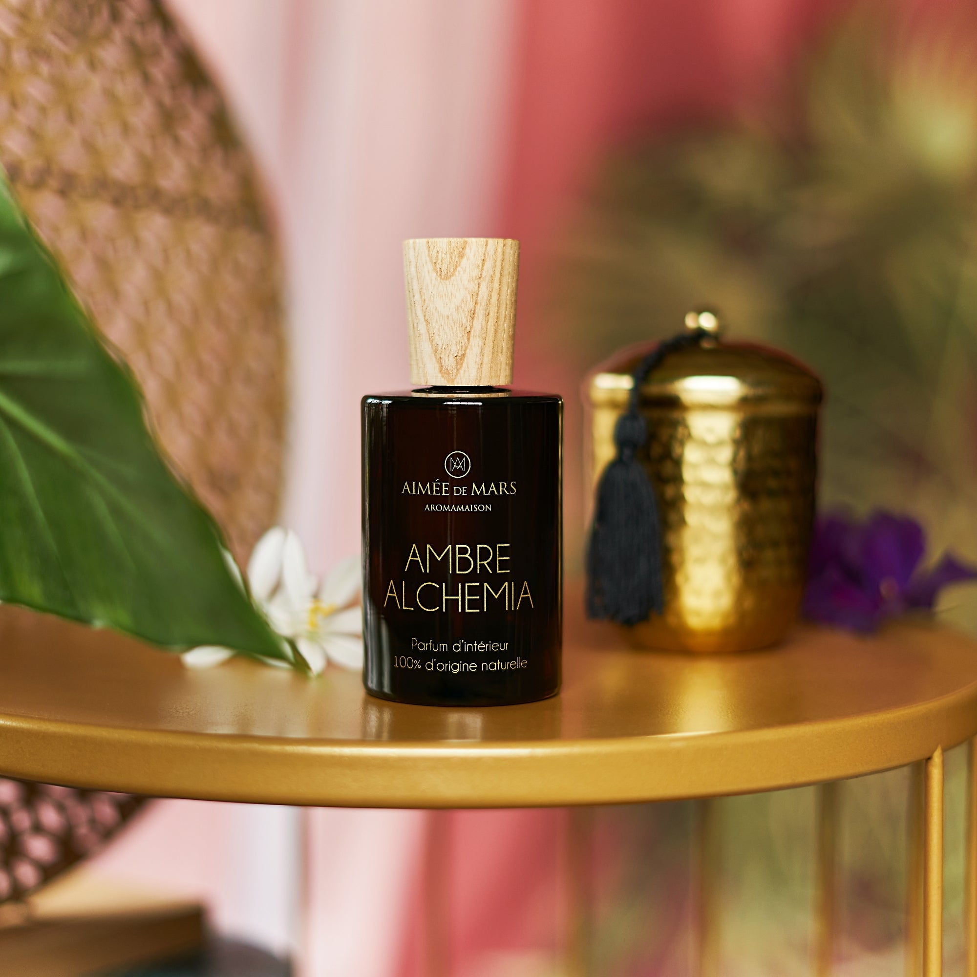 Ambre Alchemia Parfum d'ambiance Naturel en spray
