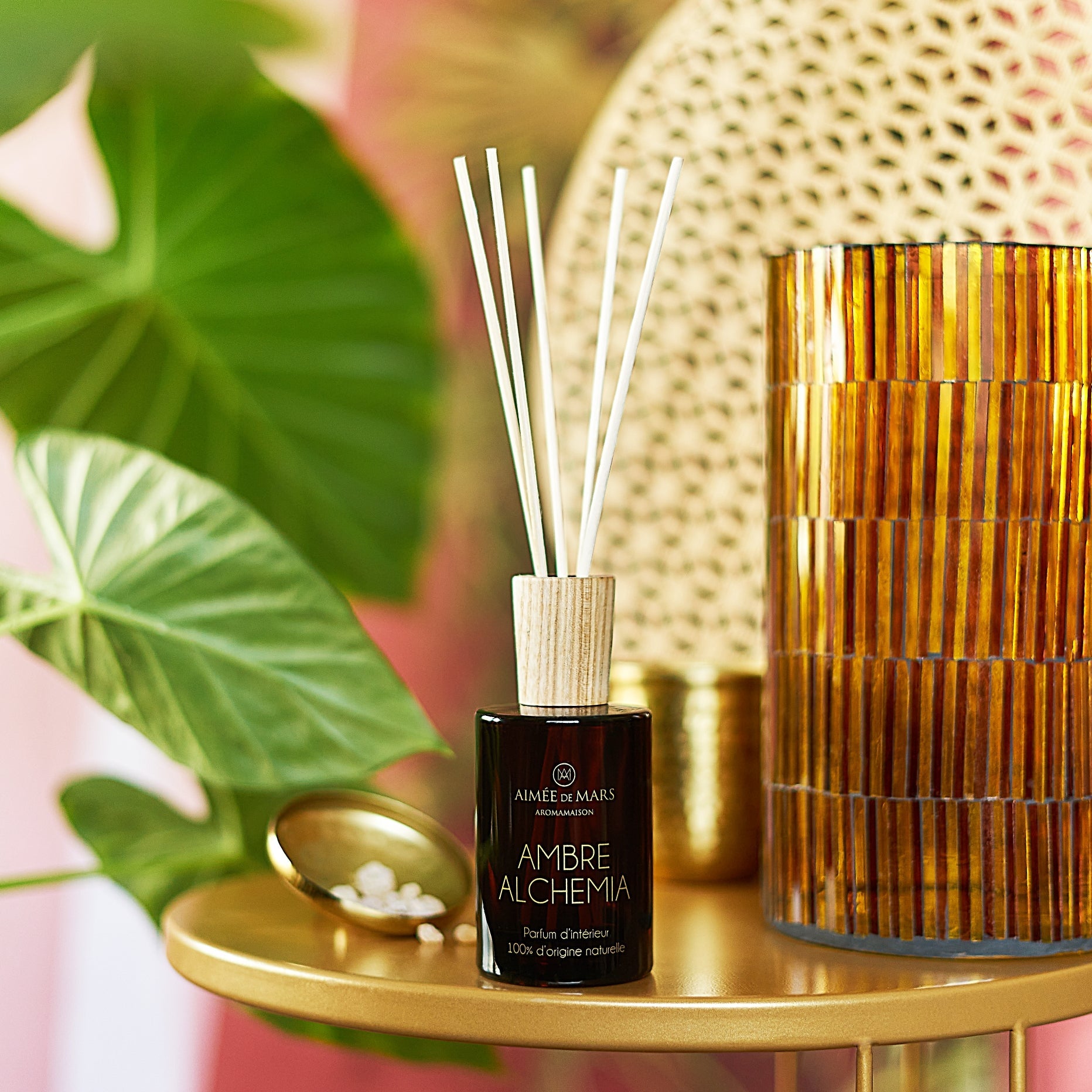 Ambre Alchemia Parfum d'ambiance Naturel en bâtons