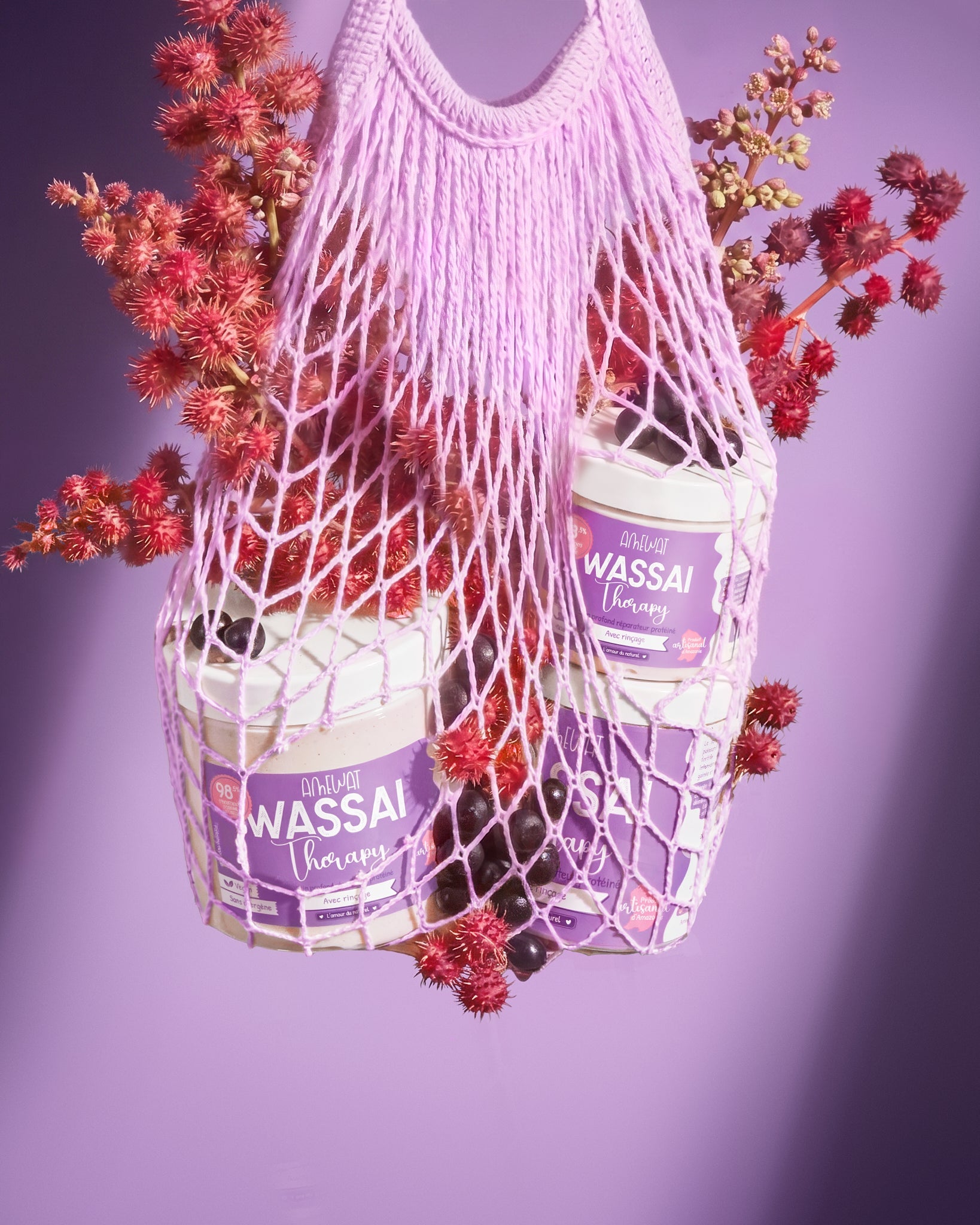 Wassai Therapy 🫐 Soin après shampoing - réparation intense et profonde