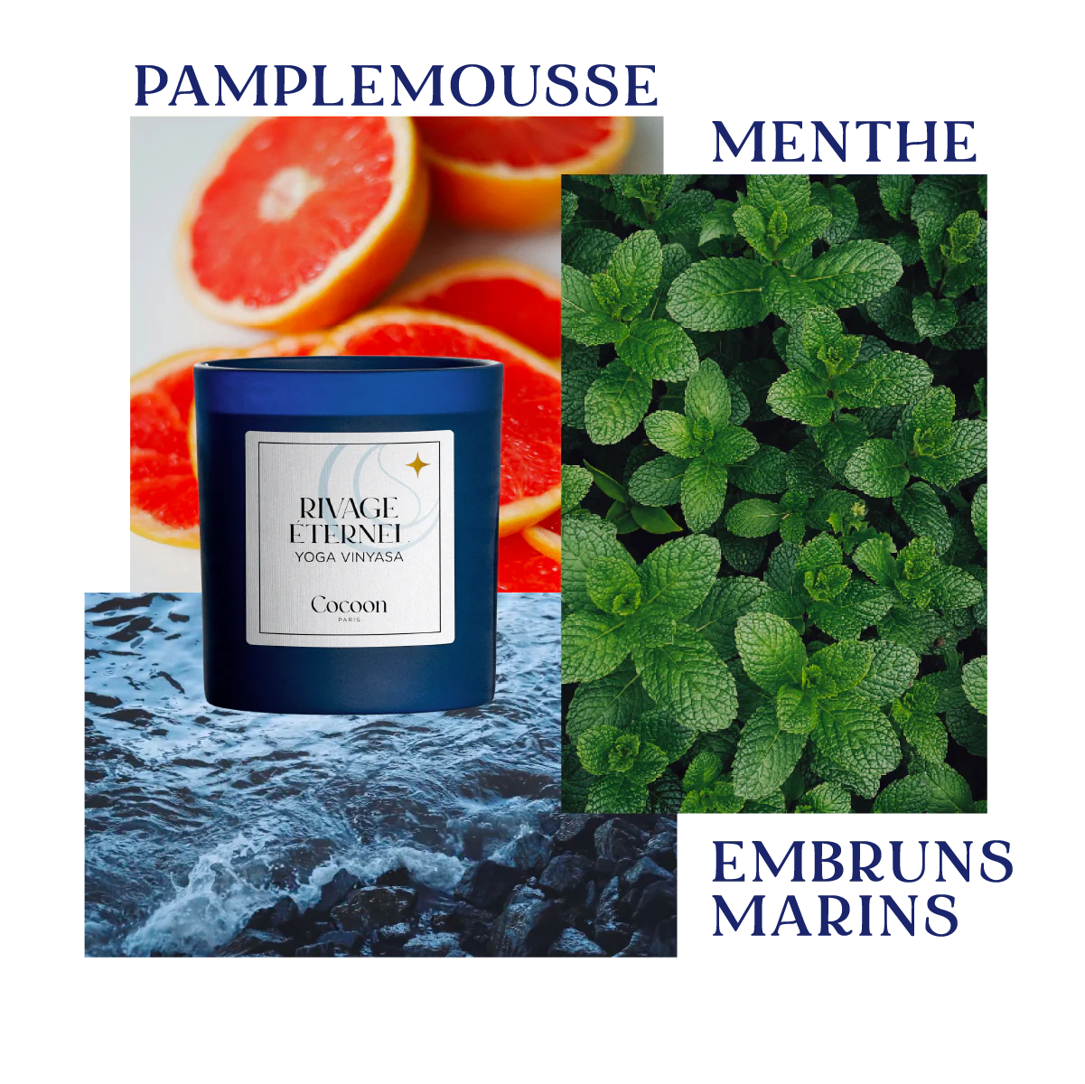 BOUGIE DE RELAXATION - RIVAGE ETERNEL