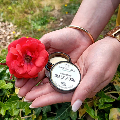 Belle Rose Parfum Naturel Solide 15g