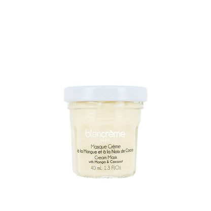 Masque visage crème Mangue & noix de coco