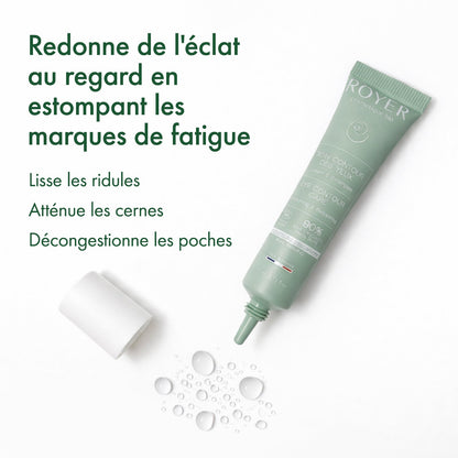 Soin contour des yeux bio à la bave d'escargot