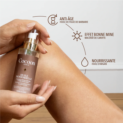 COFFRET HUILE SENSORIELLE & GUA-SHA