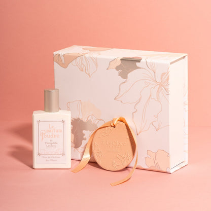 Coffret Parfum et Céramique - Iris Blanc