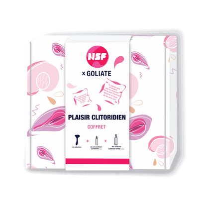 Coffret plaisir clitoridien NSF x GOLIATE - Edition Limitée! GOLIATE