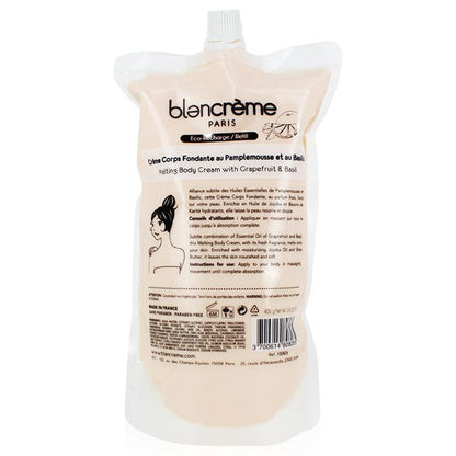 Crème corps fondante Pamplemousse & basilic