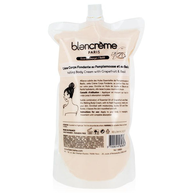 Crème corps fondante Pamplemousse & basilic