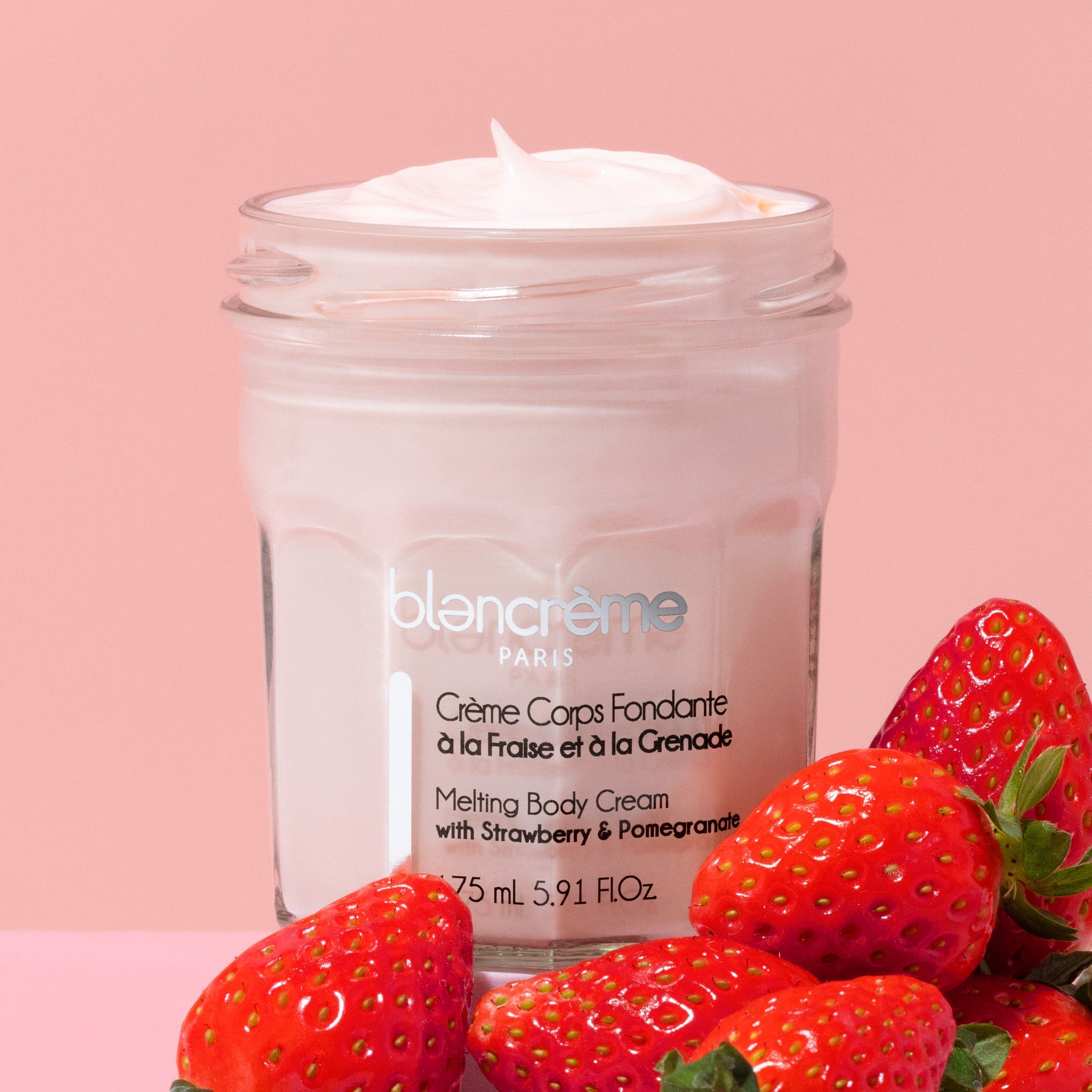 Crème corps fondante Fraise & grenade